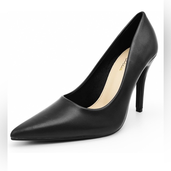 Leticia High Heels Sexy Wedding Heels Pointed Toe 4 Inch Dress Pumps Shoes - Picture 4 of 7